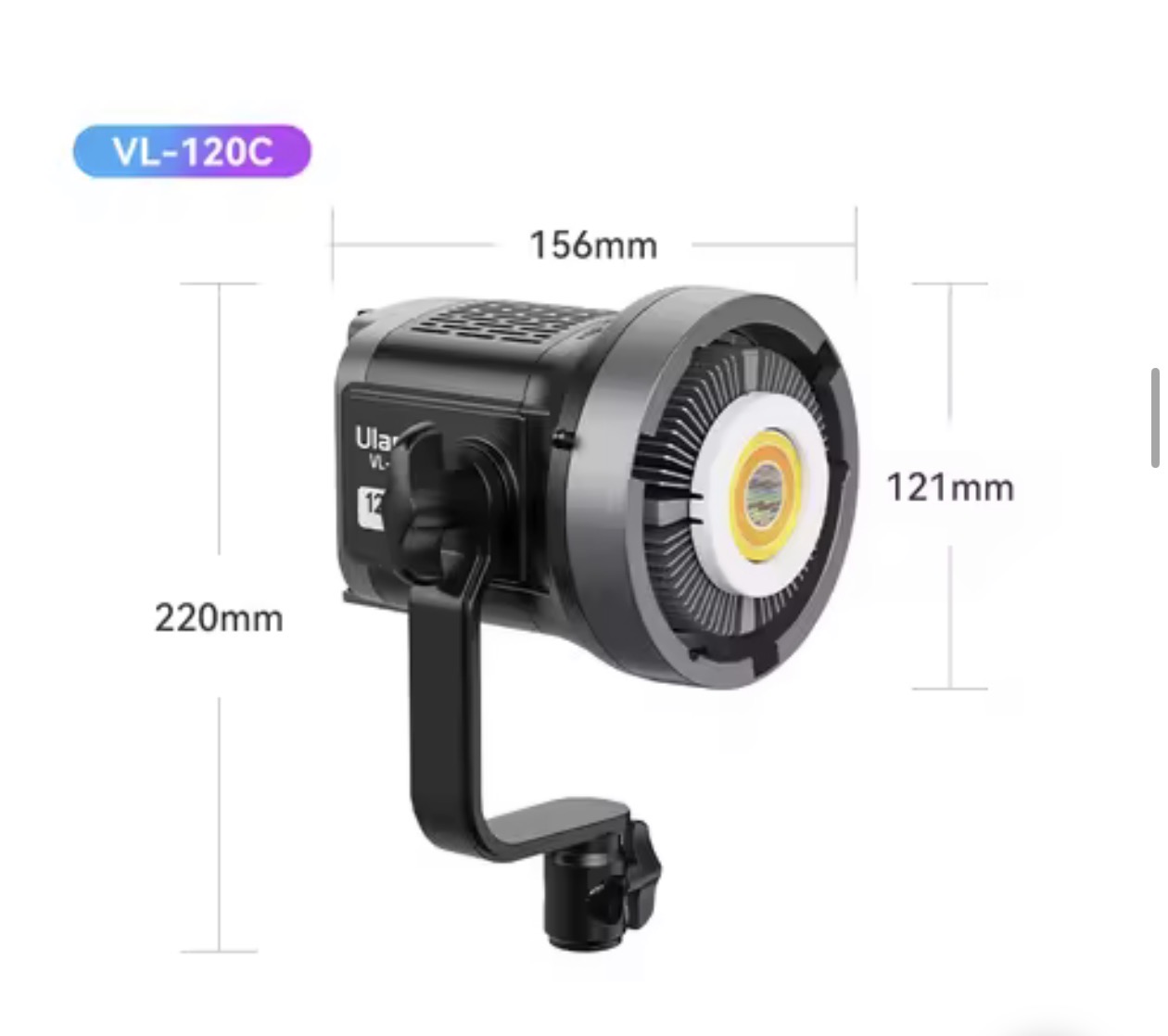 Ulanzi VL-120C RGB 照明