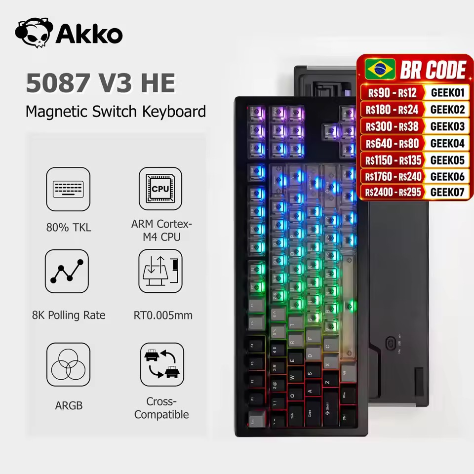 Akko 5087 V3 HE ラピッドトリガー キーボード