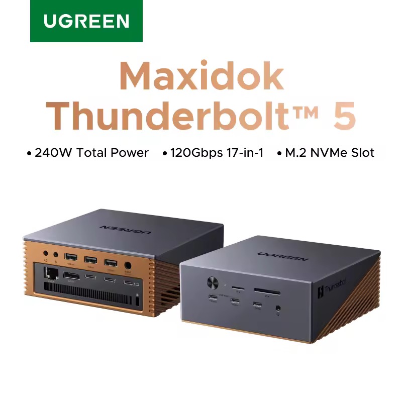 UGREEN Thunderbolt5 17-in-1 ドッキングステーション