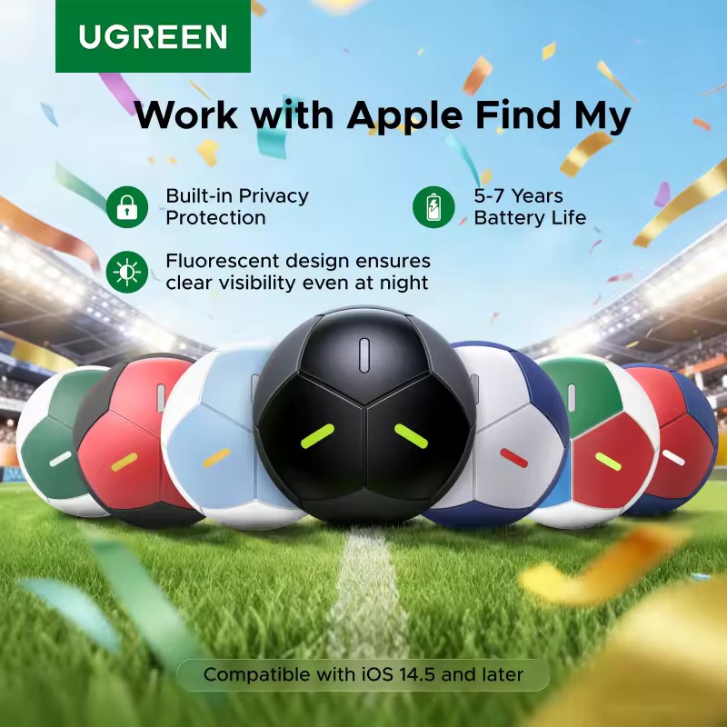 UGREEN FineTrack スマートファインダー サッカーボールデザイン