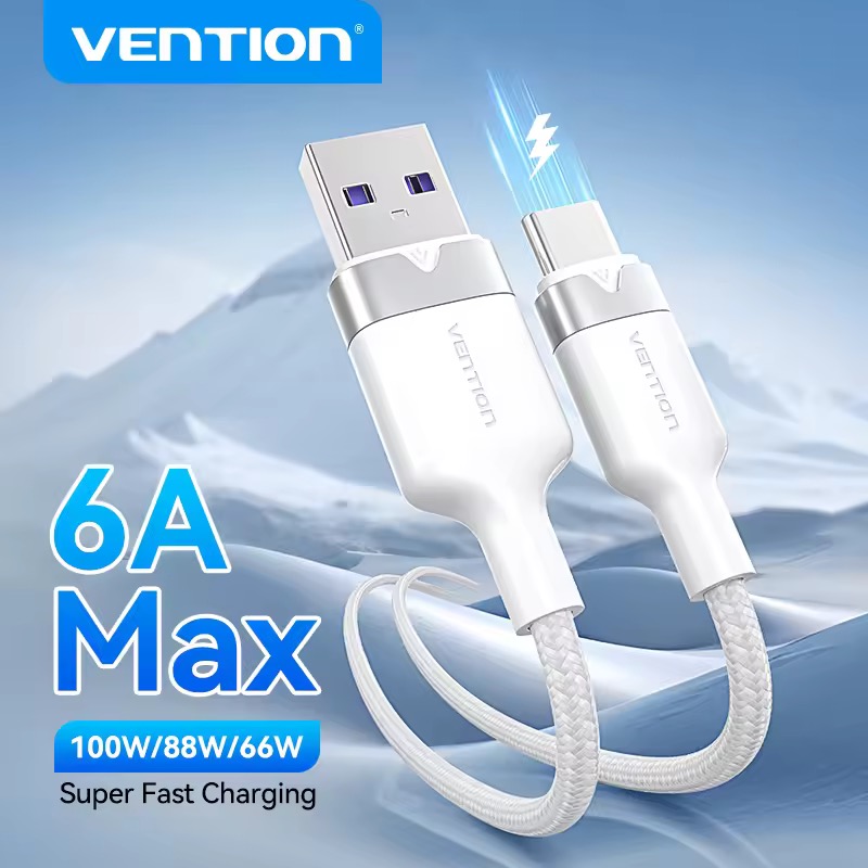 Vention 100W USB Type-C ケーブル 1m x2