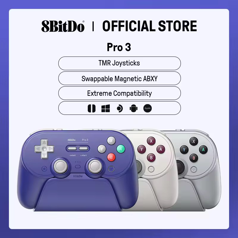 8BitDo Pro 3 ワイヤレスゲームコントローラー 国内発送
