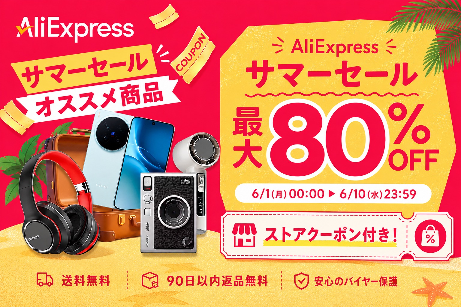 スーパーサマーセール オススメ商品