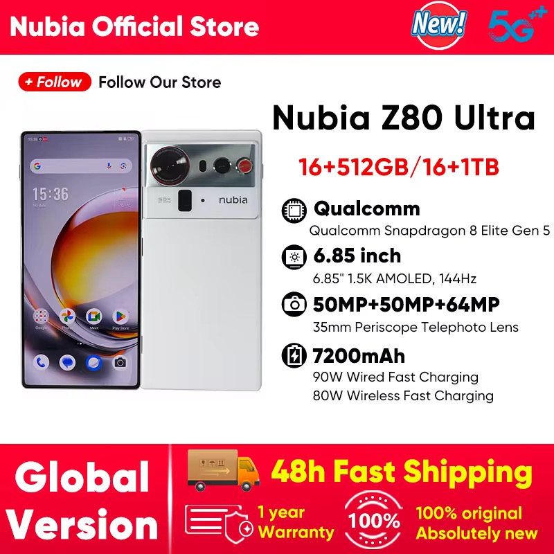 nubia Z80 Ultra 16GB 512GB