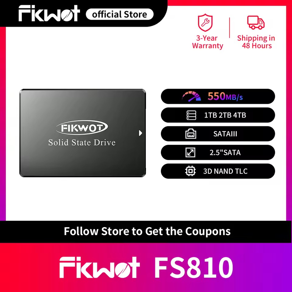 Fikwot FS810 SSD 2.5インチ SATA 256GB