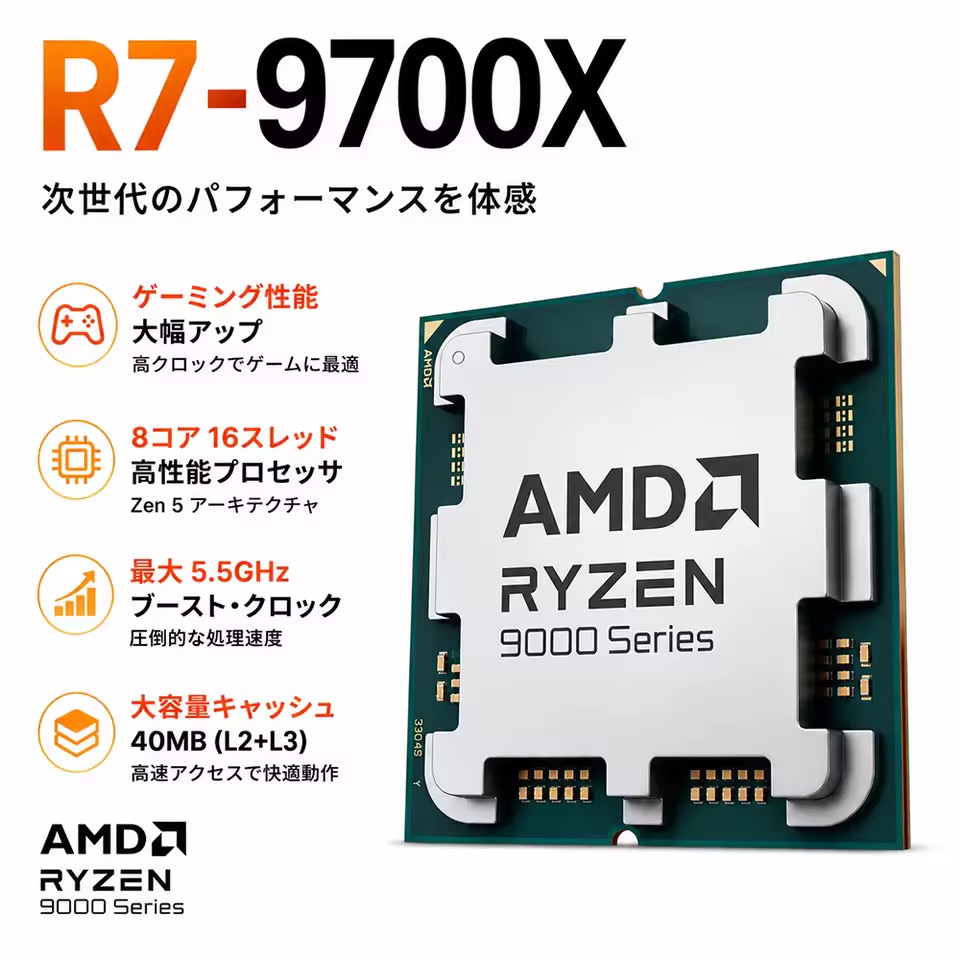 AMD Ryzen 7 9700X