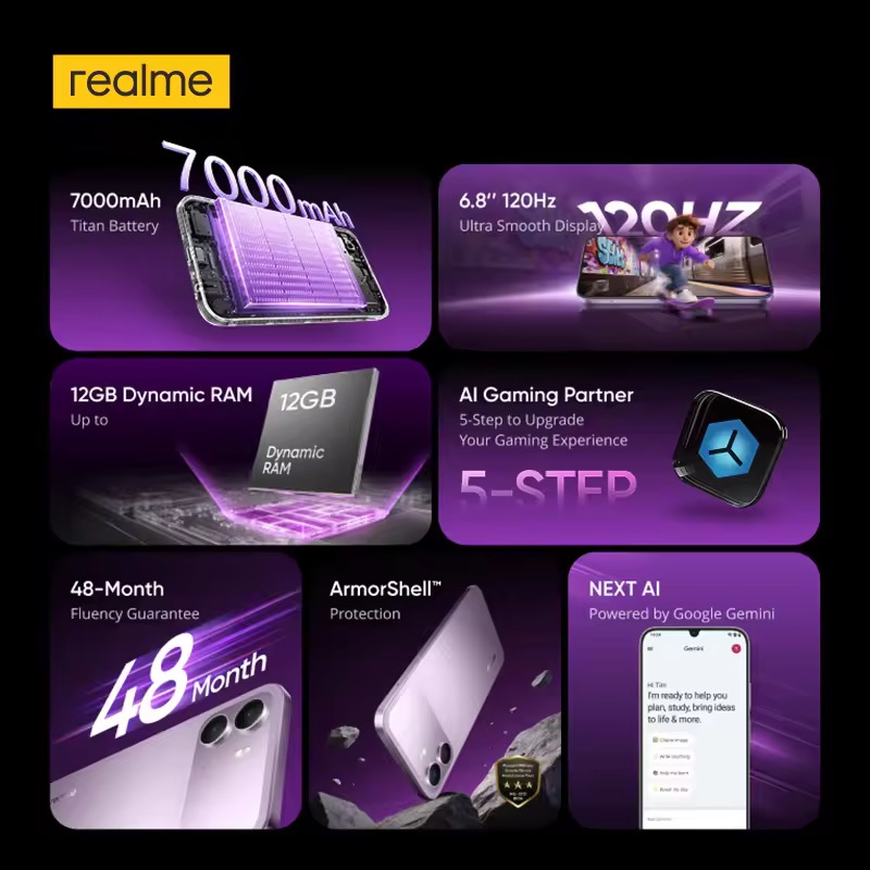 realme P4 Lite 4GB 64GB