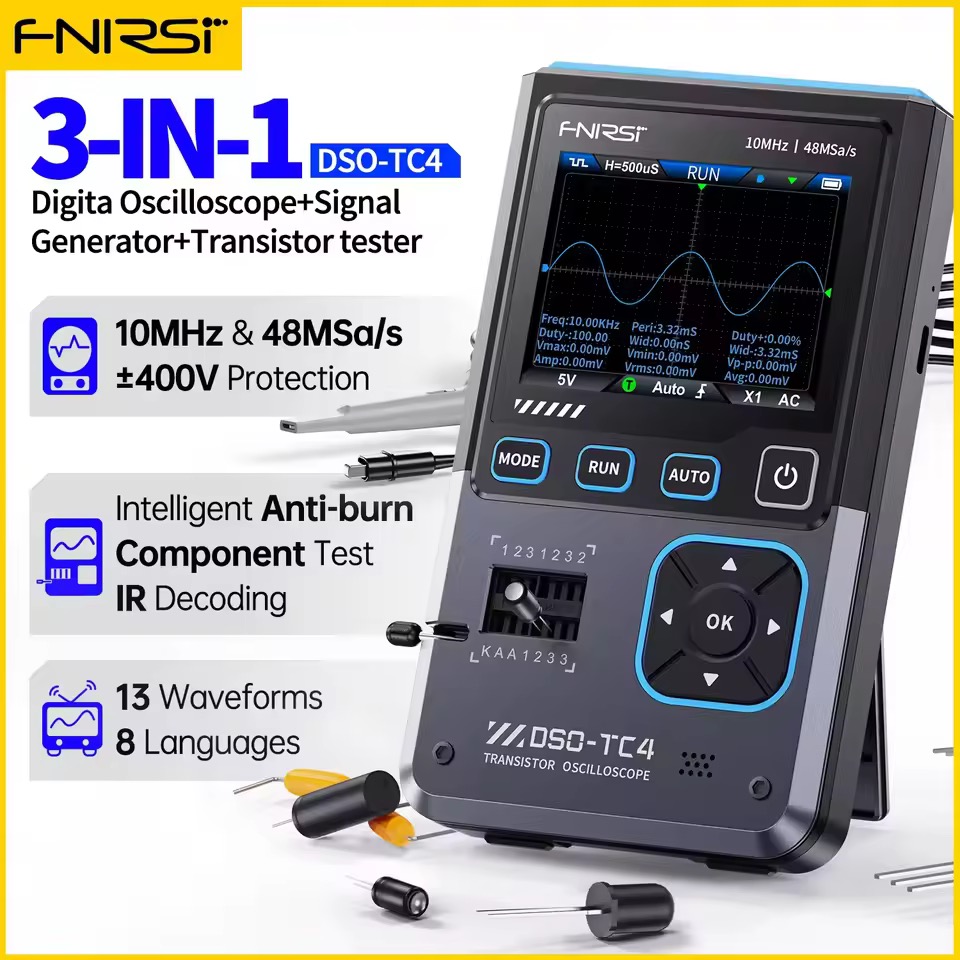FNIRSI DSO-TC4 デジタルオシロスコープ