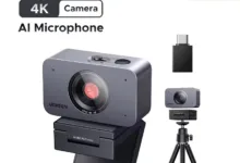 【¥7,509】UGREEN 4K オートフォーカス ウェブカメラ 三脚付き-アリエク特価アラート