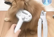 【¥1,155】ペット用 電動ブラシ・爪切り-アリエク特価アラート