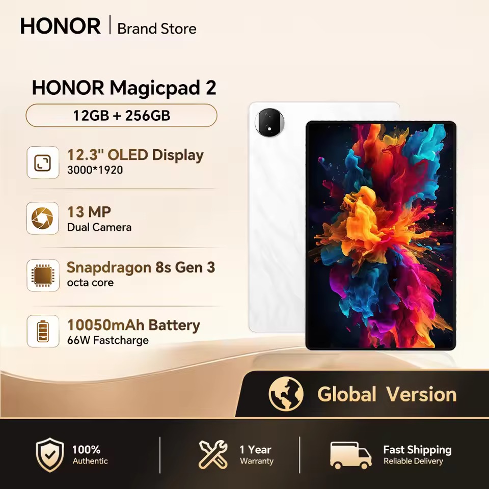 HONOR MagicPad 2 12.3インチ 144Hz OLED タブレット