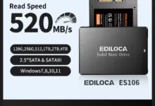 【¥11,854】Ediloca ES106 M.2 SATA SSD 1TB TLC-アリエク特価アラート