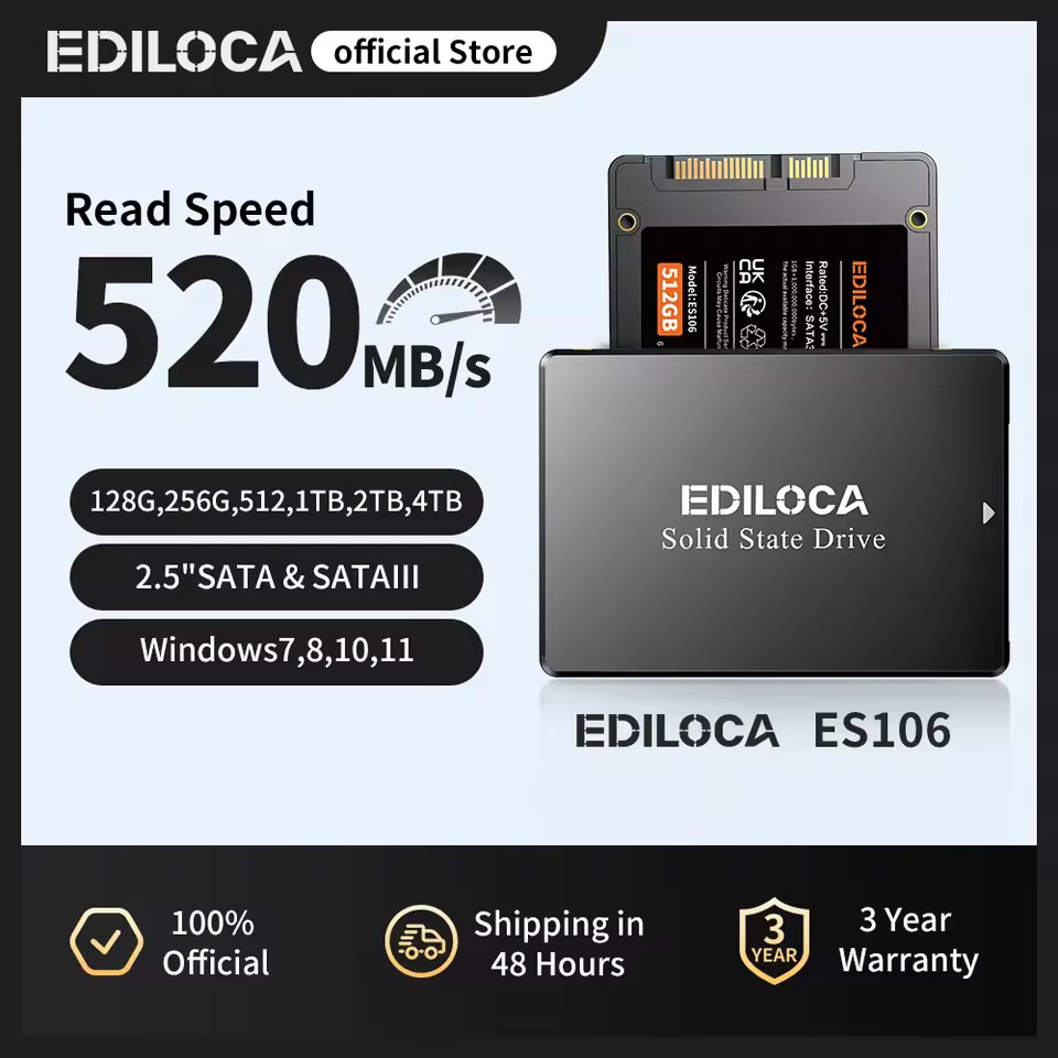 Ediloca ES106 M.2 SATA SSD 1TB TLC