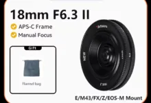 【¥6,284】7artisans 18mm F6.3 Mark II APS-C マニュアル 超薄型 パンケーキプライム レンズ-アリエク特価アラート
