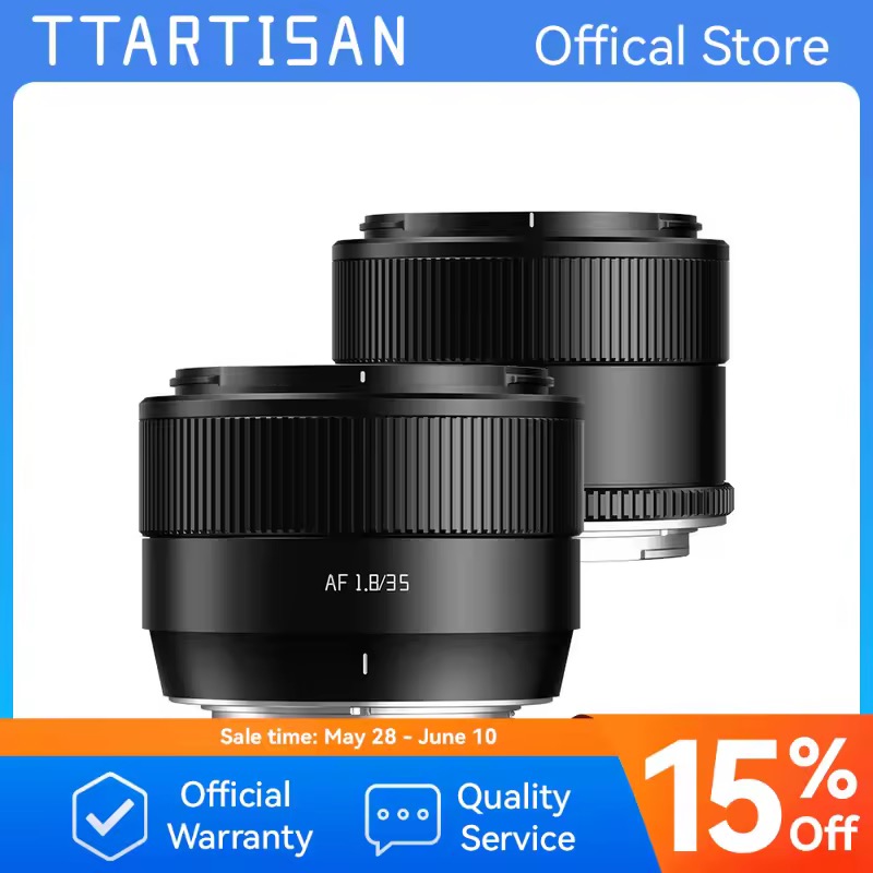 TTArtisanオートフォーカス 35mm F1.8 Mark II プライムカメラレンズ