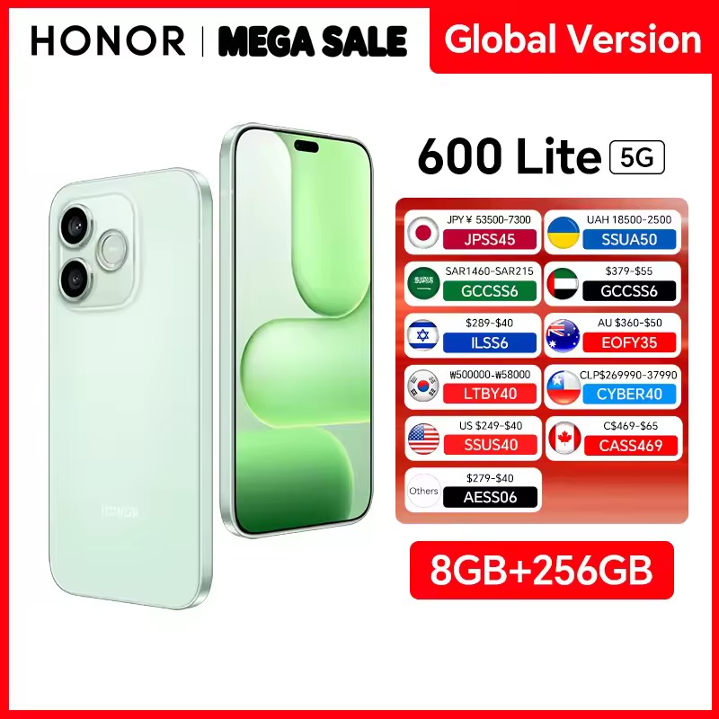 HONOR 600 Lite グローバル