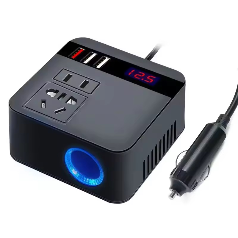 カーインバーター DC12V/24V から DC110V/220V 150W
