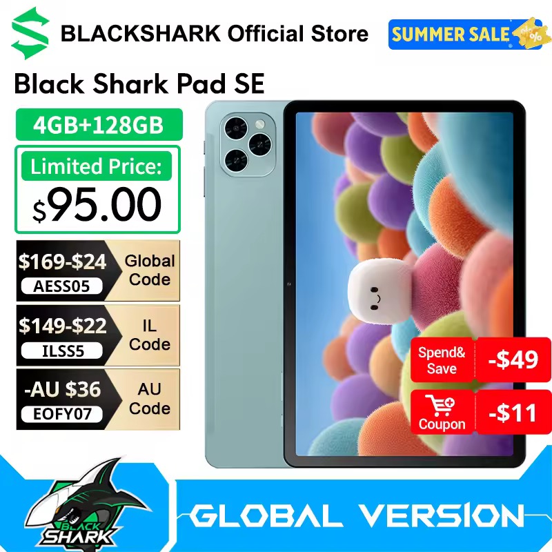 Black Shark Pad SE 10.1インチ タブレット