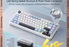 【¥3,721】FREEWOLF F75 メカニカルキーボード-アリエク特価アラート