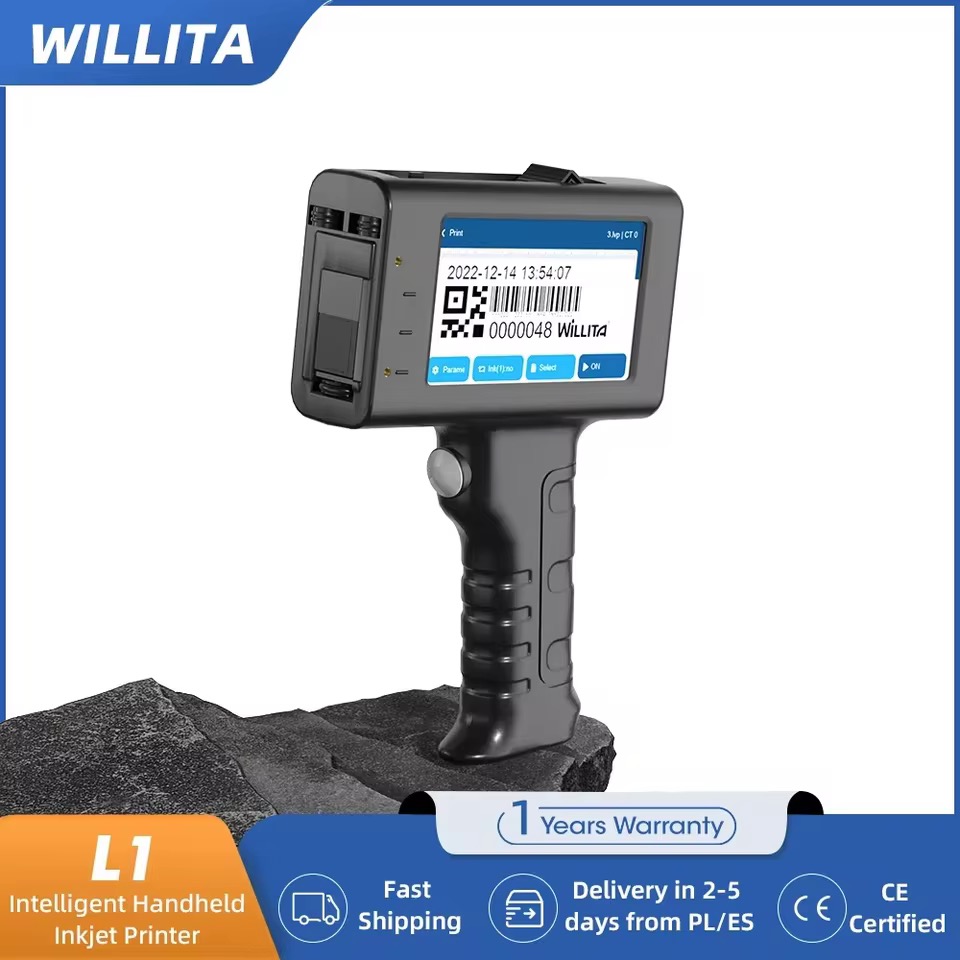 WILLITA L1 ハンドヘルドインクジェットプリンター インク付き