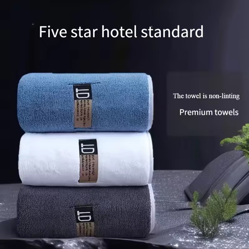 バスルームタオル3枚セット 73.99x34.01 cm