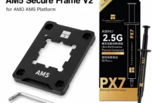 【¥1,175】Thermalright AM5 反り防止フレーム V2 + PX7 CPUグリス 2.5g-アリエク特価アラート