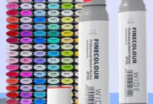 【¥4,702】【特別割引】 Finecolour ビッグヘッドマーカー ダークセット 12色-アリエク特価アラート