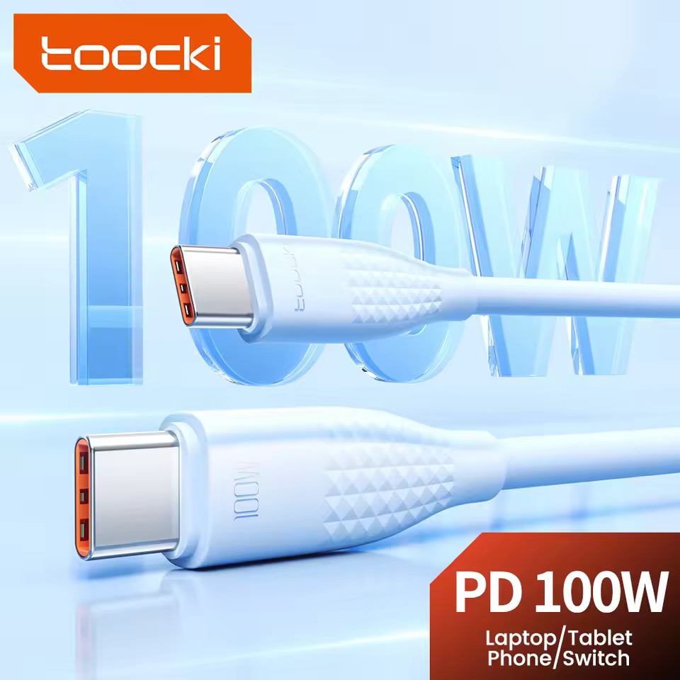 Toocki USB Type-C ケーブル 1.2m x3 100W