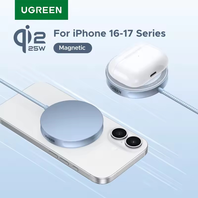 UGREEN Magflow Qi2.2 25W ワイヤレス充電器