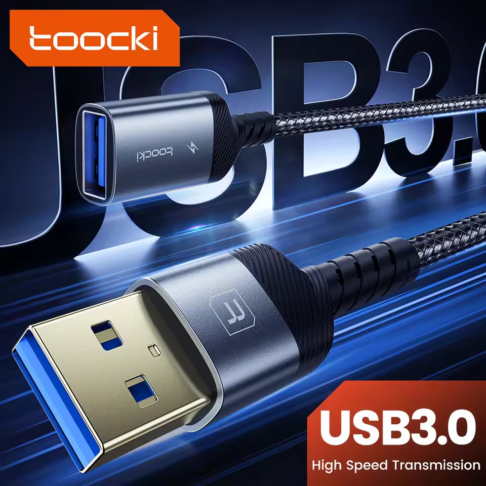 Toocki USB3.0 延長ケーブル オス - メス 0.5m x3
