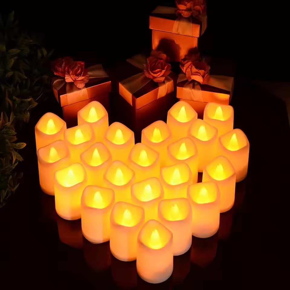 LEDキャンドルライト 24個セット 電池