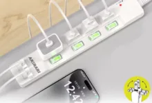 【¥844】AKIRARI 電源タップ 4個口+2USB-A 1m ホワイト コンセントタップ-アリエク特価アラート