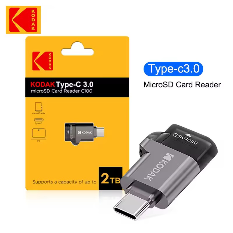 KODAK C100 Type-C microSD カードリーダー