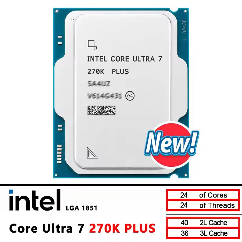 Intel Ultra 7 270K PLUS SZCPU