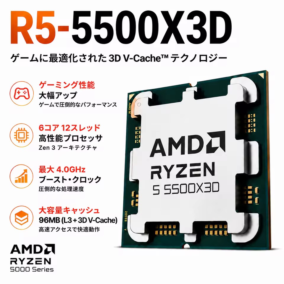 AMD Ryzen 5 5500X3D