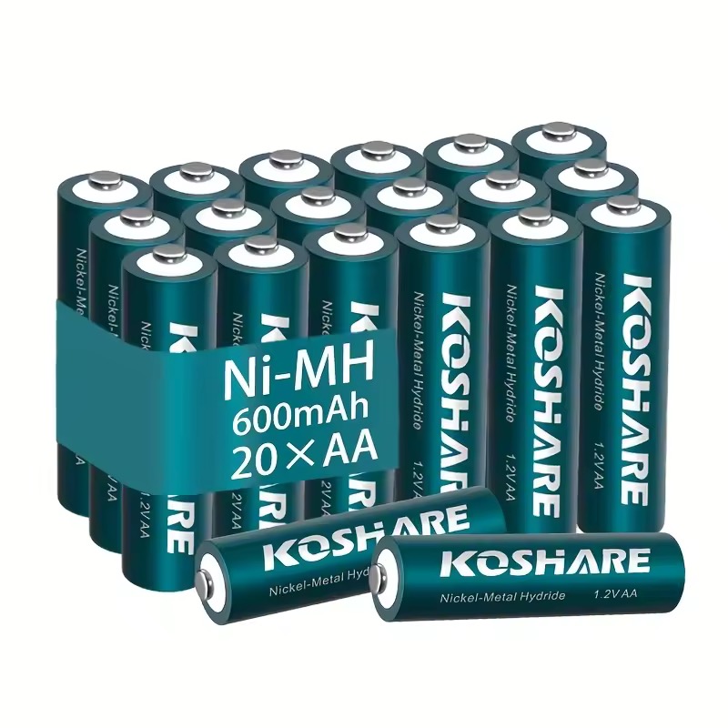 KOSHARE 単三 ニッケル水素充電式電池 20本