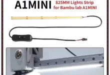【¥105】Bambu Lab A1/A1 mini用 LEDライトストリップ-アリエク特価アラート