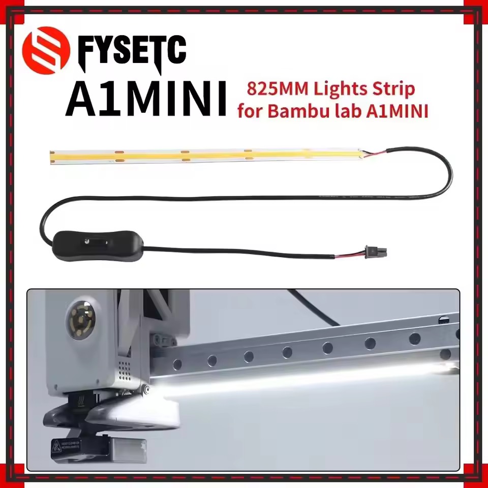 Bambu Lab A1/A1 mini用 LEDライトストリップ
