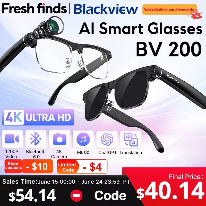 Blackview BV200 撮影スマートグラス