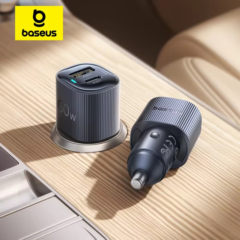 Baseus 60W カーチャージャー デュアルポート