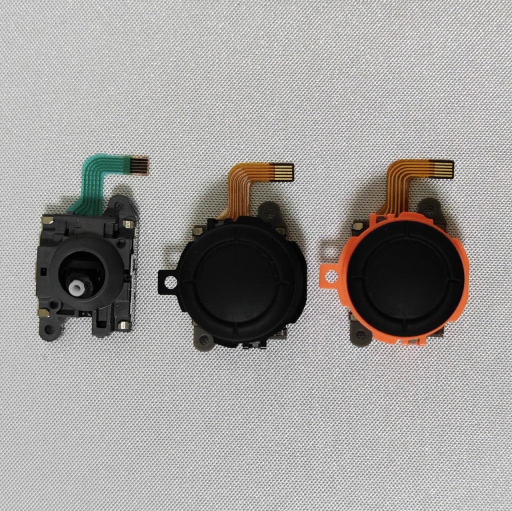 スティックモジュール3種の比較