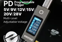 【¥1,670】USB PD ディスプレイ付きトリガー 5-28V Type-C to DCケーブル-アリエク特価アラート