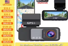 【¥5,357】ACCEO B60P ドライブレコーダー 4K-アリエク特価アラート