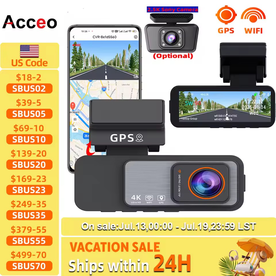 ACCEO B60P ドライブレコーダー 4K