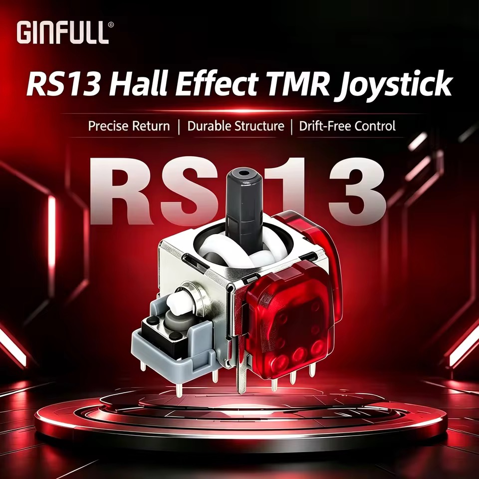 GINFULL RS13 第3世代 TMR ジョイスティック 10個