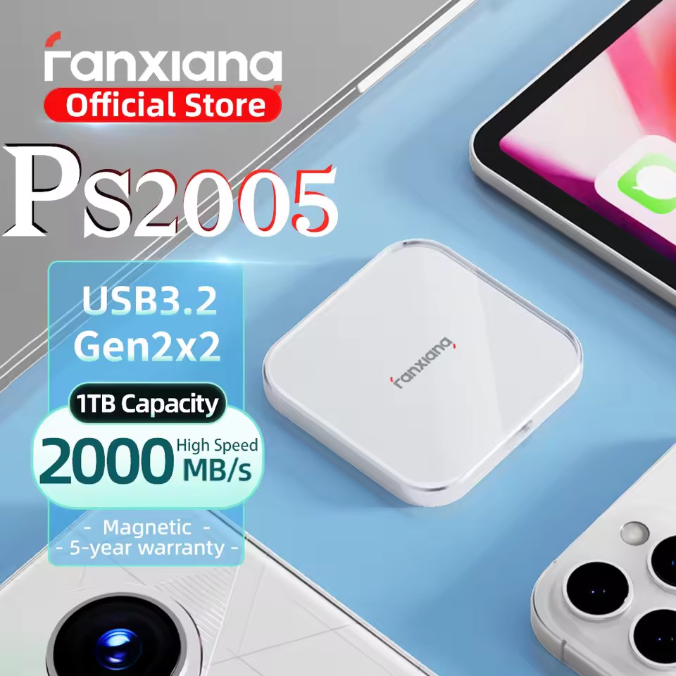 Fanxiang PS2005 ポータブル外付けSSD 2TB 2000MB/s