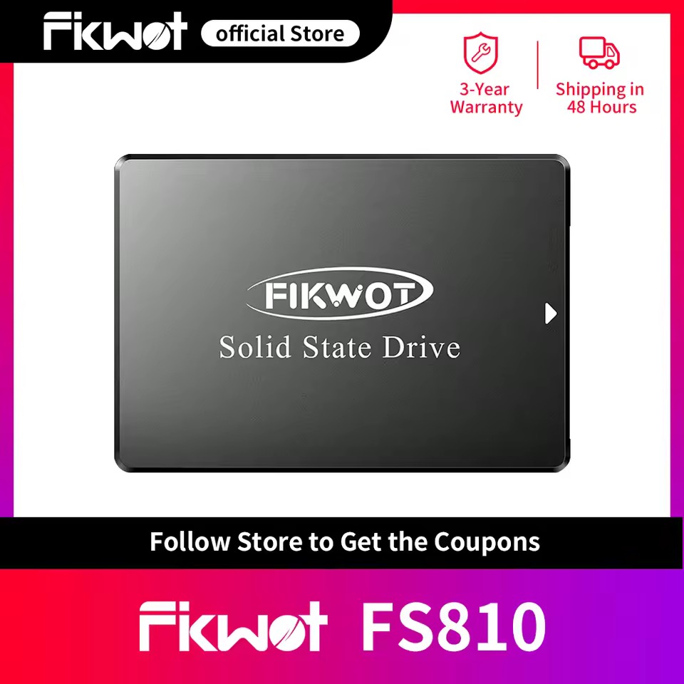 Fikwot FS810 2.5インチ SATA3 SSD 4TB QLC