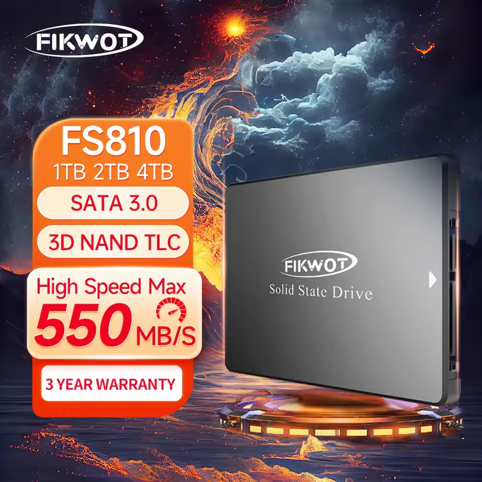 Fikwot FS810 2.5インチ SSD 4TB QLC