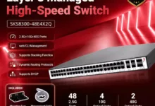 【¥92,303】XikeStor SKS8310-48E4X2Q 48ポート 2.5G RJ45 レイヤー3 マネージドスイッチ 4x10G SFP+ 2x40G-アリエク特価アラート