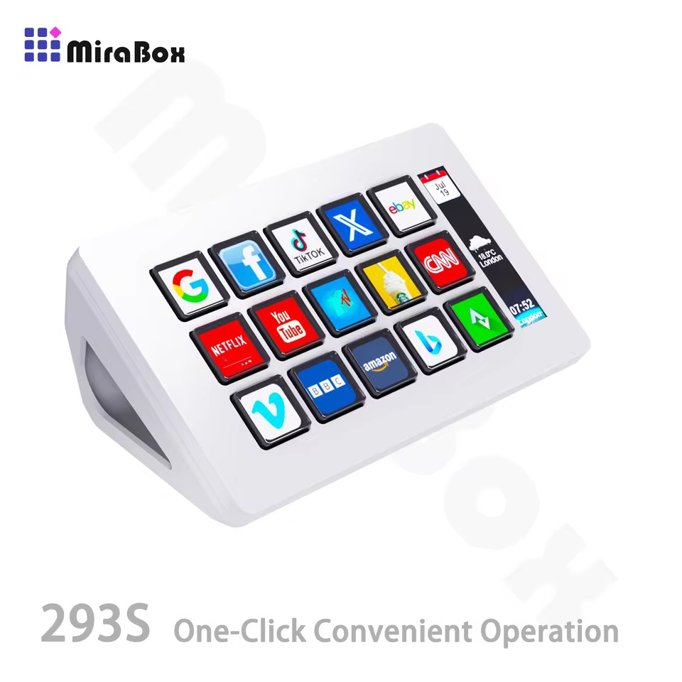 MiraBox 293S Stream Deck マクロキーパッド